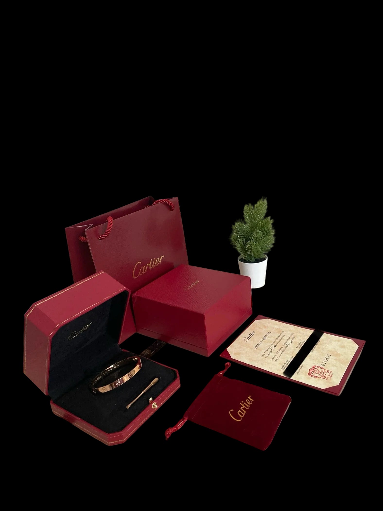 Cartier Love Bracelet (Rose-gold)